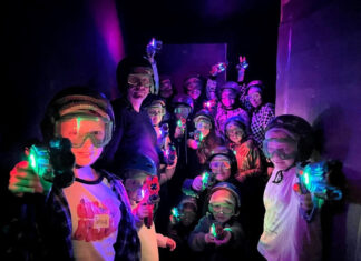 День рождения в темном лабиринте: 90 мин. прятки + 60 мин. за праздничным столом день рождения в темноте