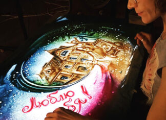 Создание анимационных песочных видеороликов (день компании, юбилей руководителя) песочный видеоролик о компании