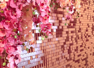 Фотозона из пайеток: блеск в движении фотозона из пайеток