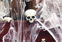 Подбираем антураж для страшного квеста: паутины, летучие мыши, жуткие гирлянды антураж для страшного квеста