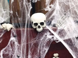 Подбираем антураж для страшного квеста: паутины, летучие мыши, жуткие гирлянды антураж для страшного квеста
