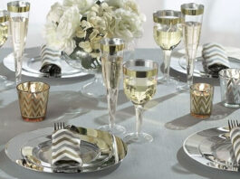 Одноразовый шик для праздника на природе: красивая пластиковая посуда красивая одноразовая посуда на праздник на природе