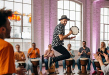 Барабанный тимбилдинг: 3 формата для корпоративных и частных мероприятий