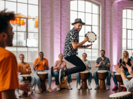 Барабанный тимбилдинг: 3 формата для корпоративных и частных мероприятий