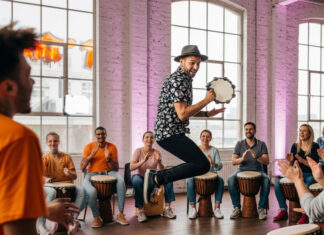 Барабанный тимбилдинг: 3 формата для корпоративных и частных мероприятий