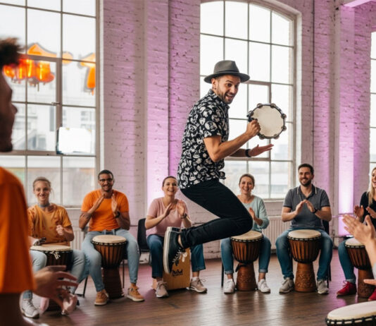 Барабанный тимбилдинг: 3 формата для корпоративных и частных мероприятий