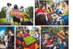 Джуманджи - квест для детского праздника