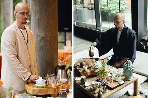 чайная церемония на бизнес-тренинге